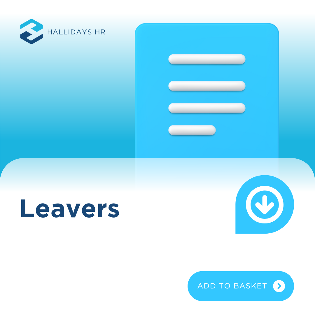 Leavers Packages - Hallidays HR